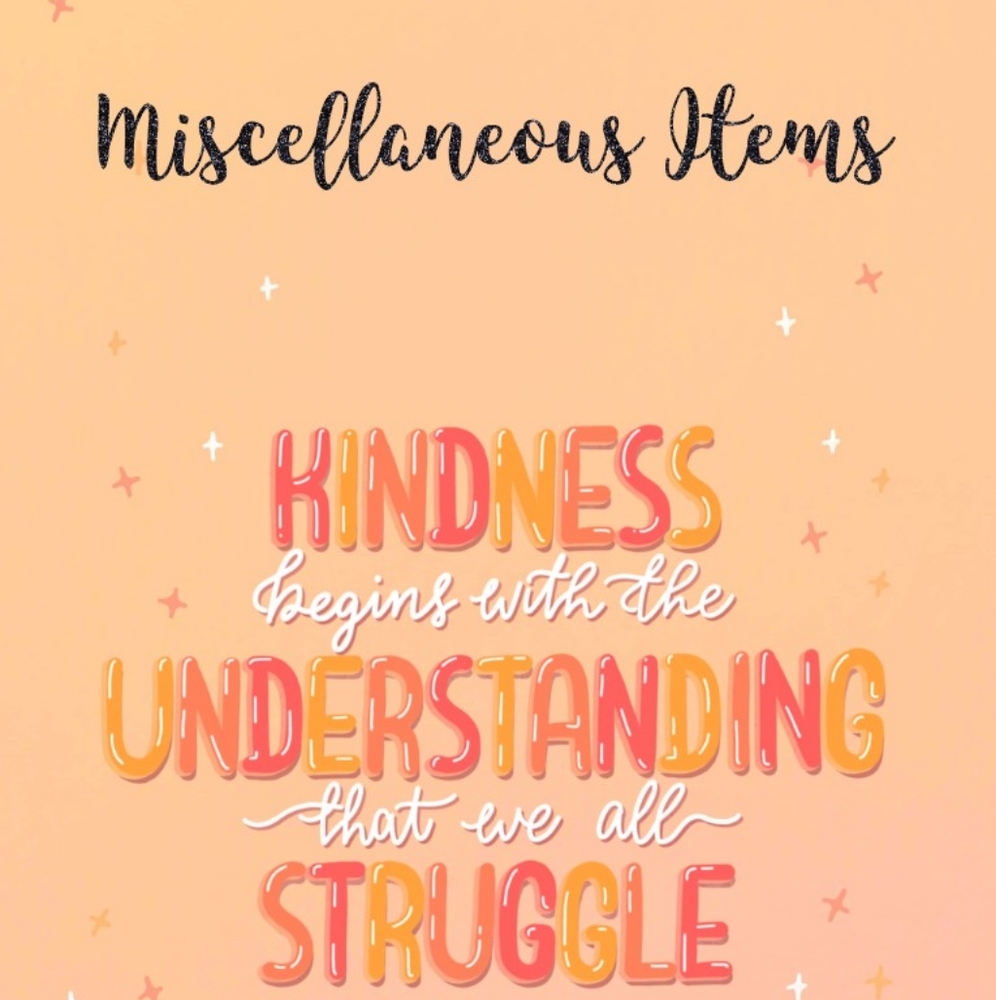 Miscellaneous Items